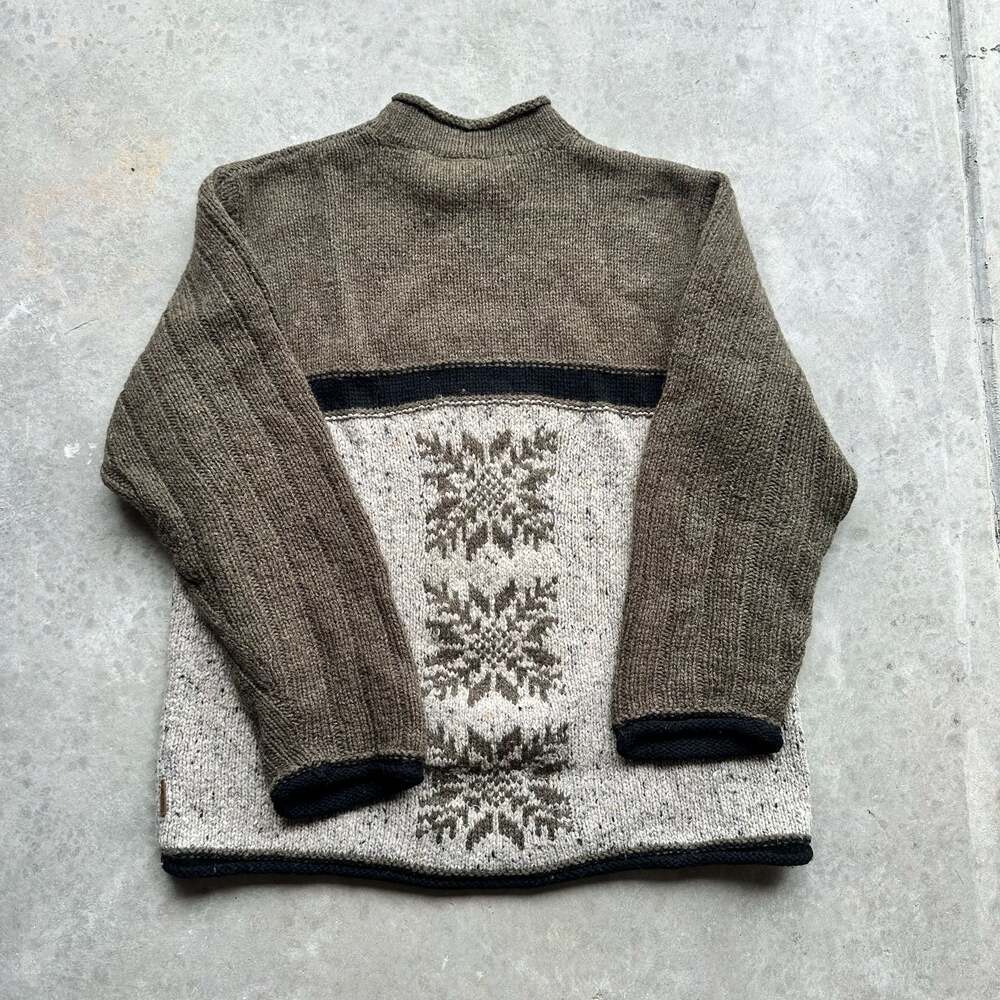 Timberland Handknit Wool Blend Crewneck Sweater - Picture 5 of 7